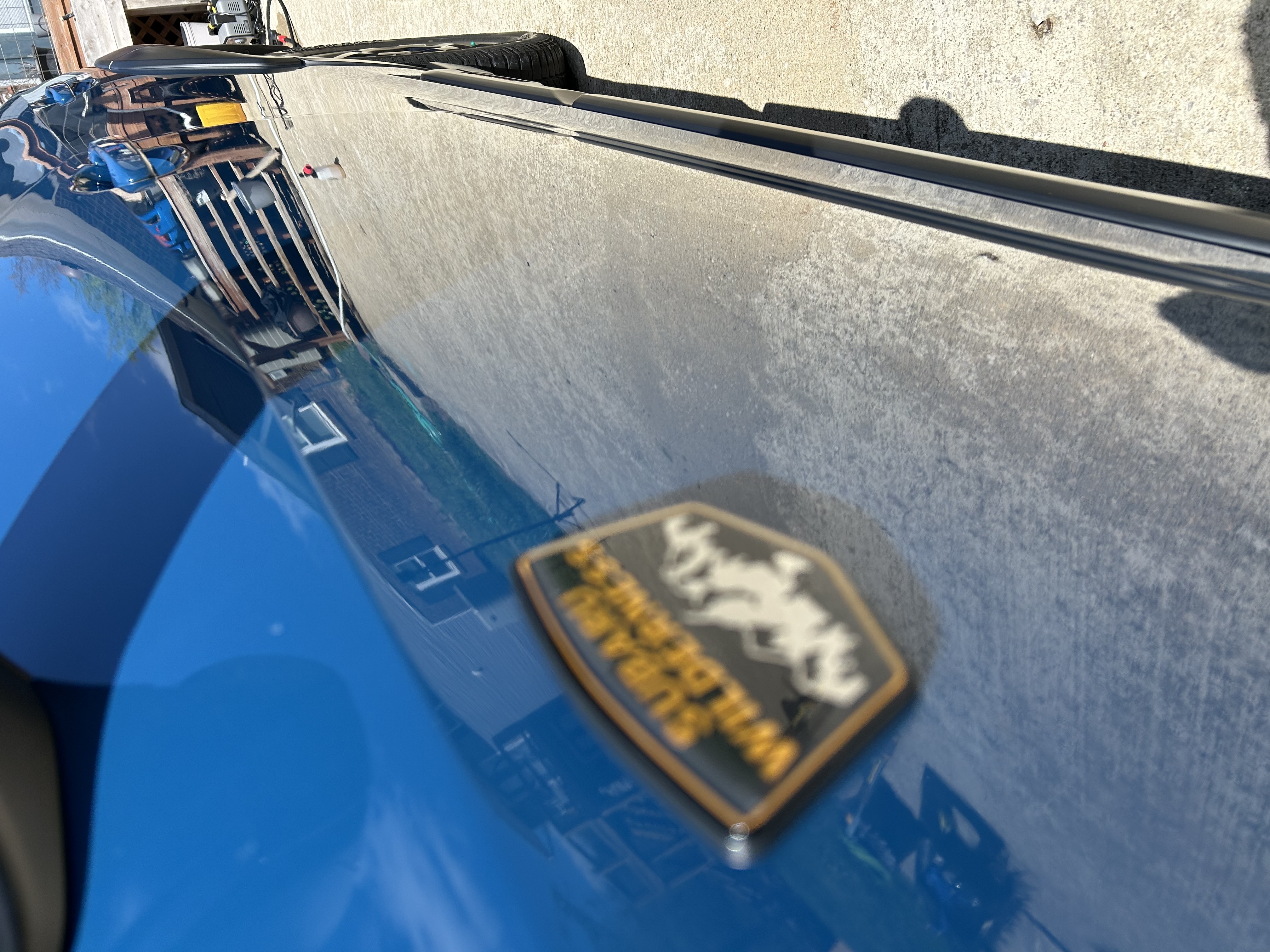 Exterior detailing result